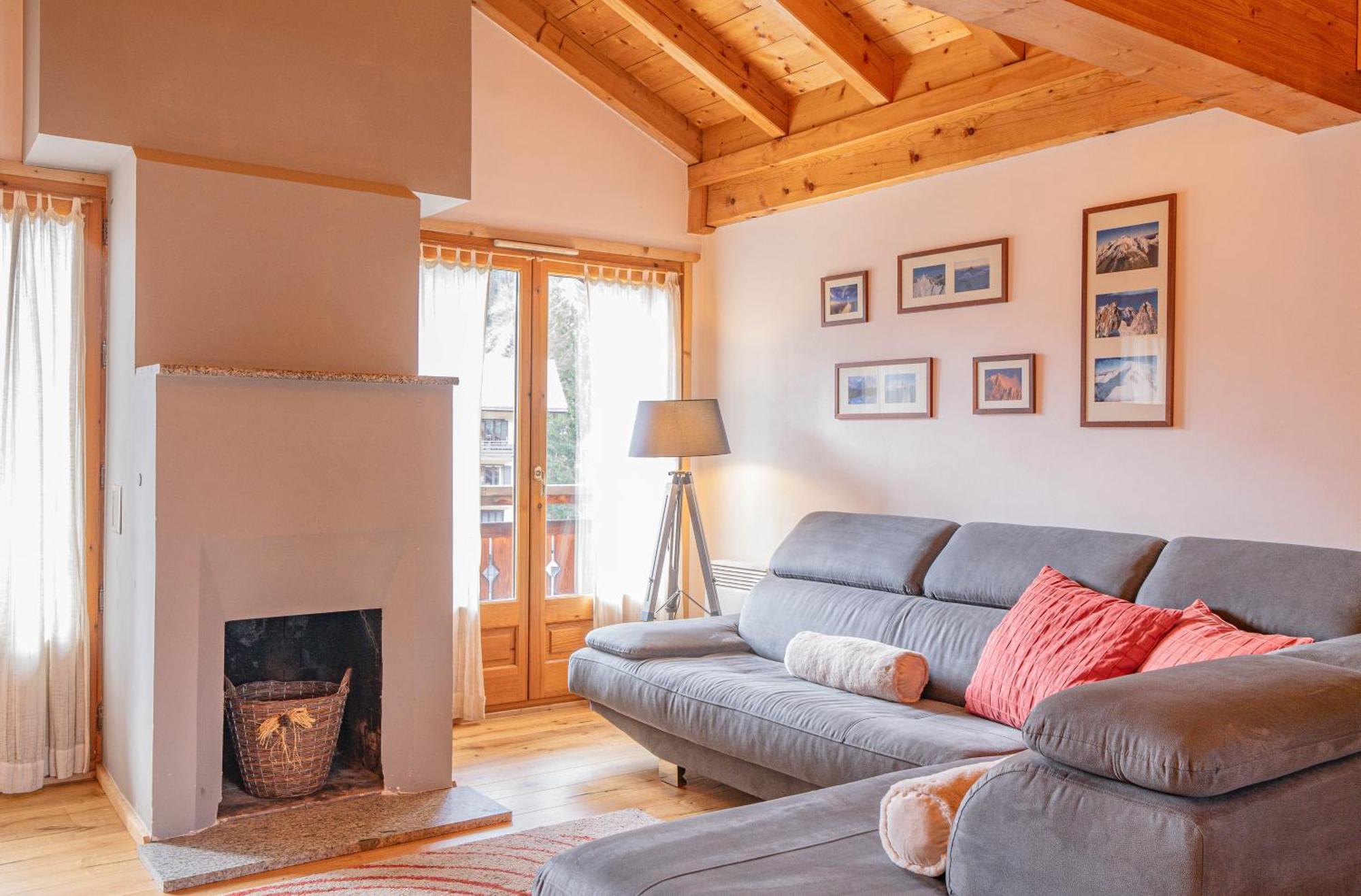 Apartment Capucin - A 3 Bedroom Chamonix Mountain Loft 외부 사진