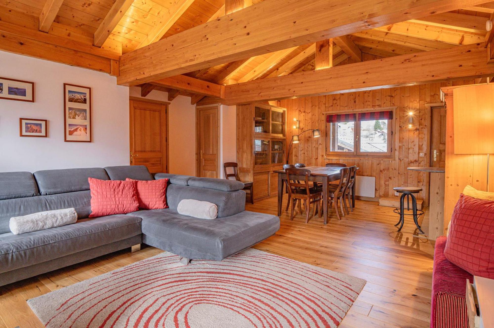 Apartment Capucin - A 3 Bedroom Chamonix Mountain Loft 외부 사진