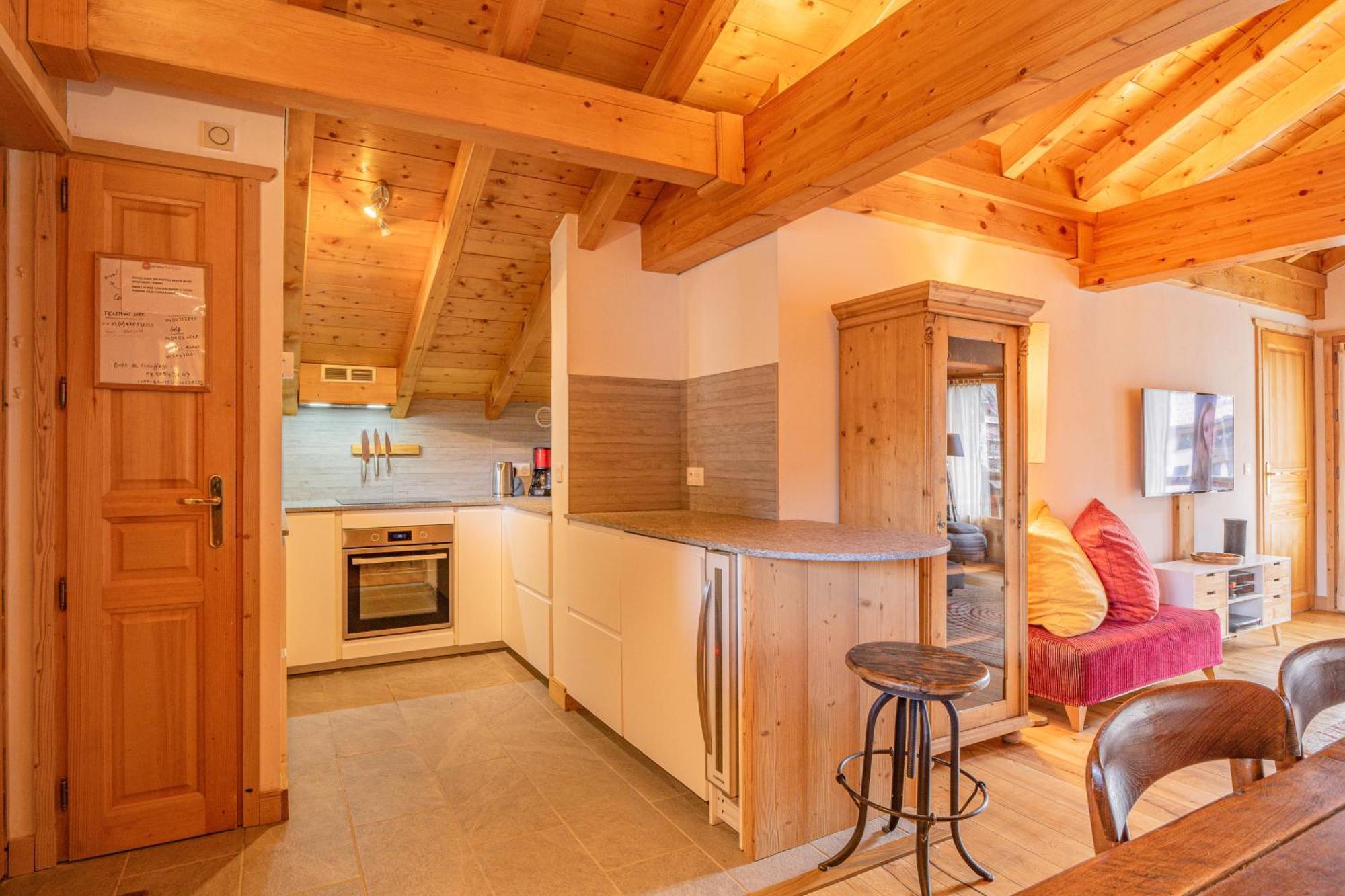 Apartment Capucin - A 3 Bedroom Chamonix Mountain Loft 외부 사진