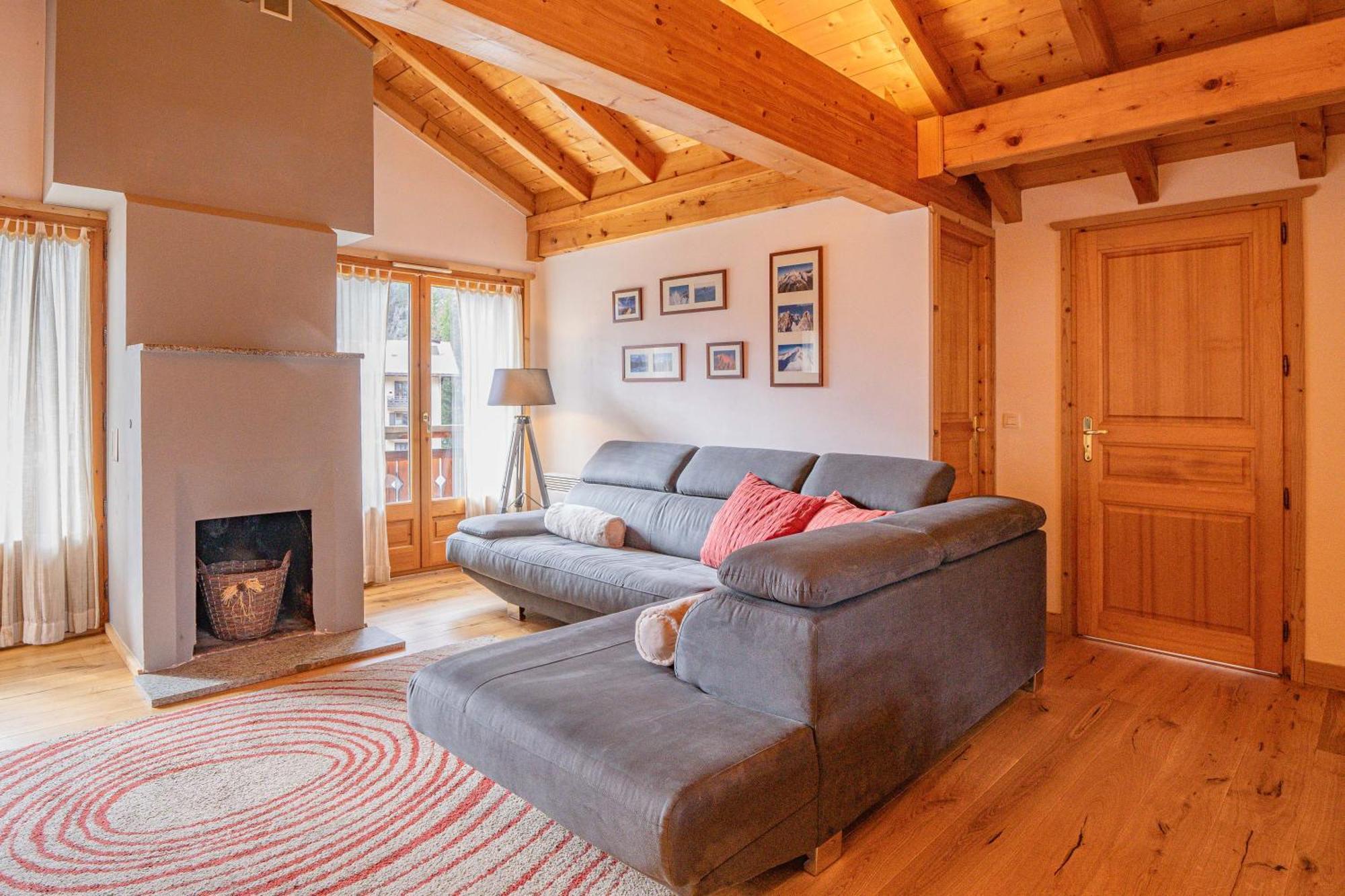 Apartment Capucin - A 3 Bedroom Chamonix Mountain Loft 외부 사진